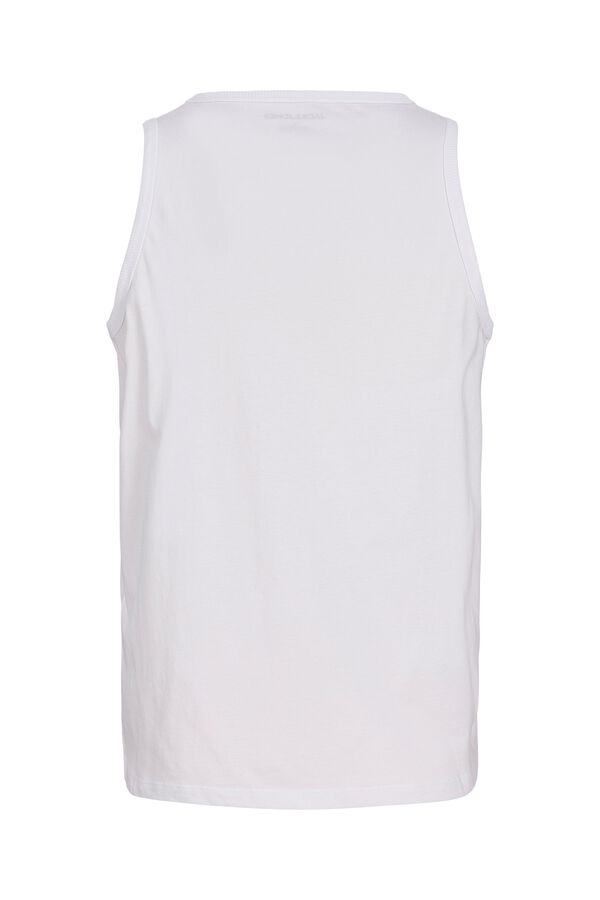 Jack & Jones Regular fit vest top white