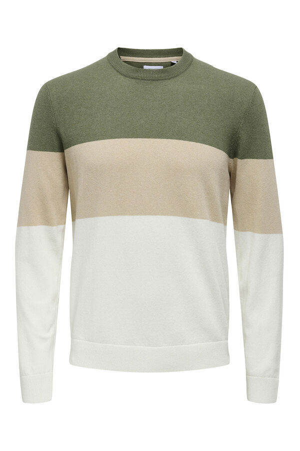 Only & Sons Jersey regular fit verde