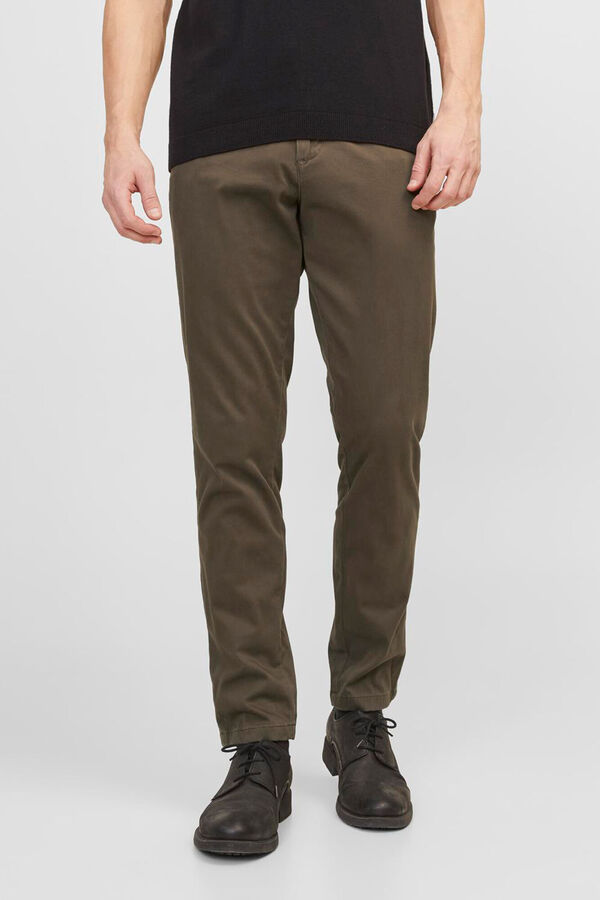 Jack & Jones Slim fit chinos nude