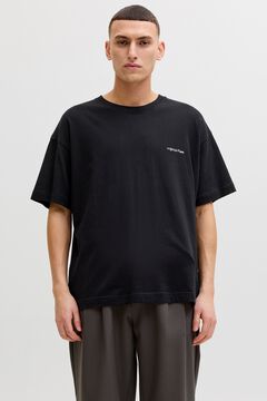 Jack & Jones T-shirt loose em algod&atilde;o