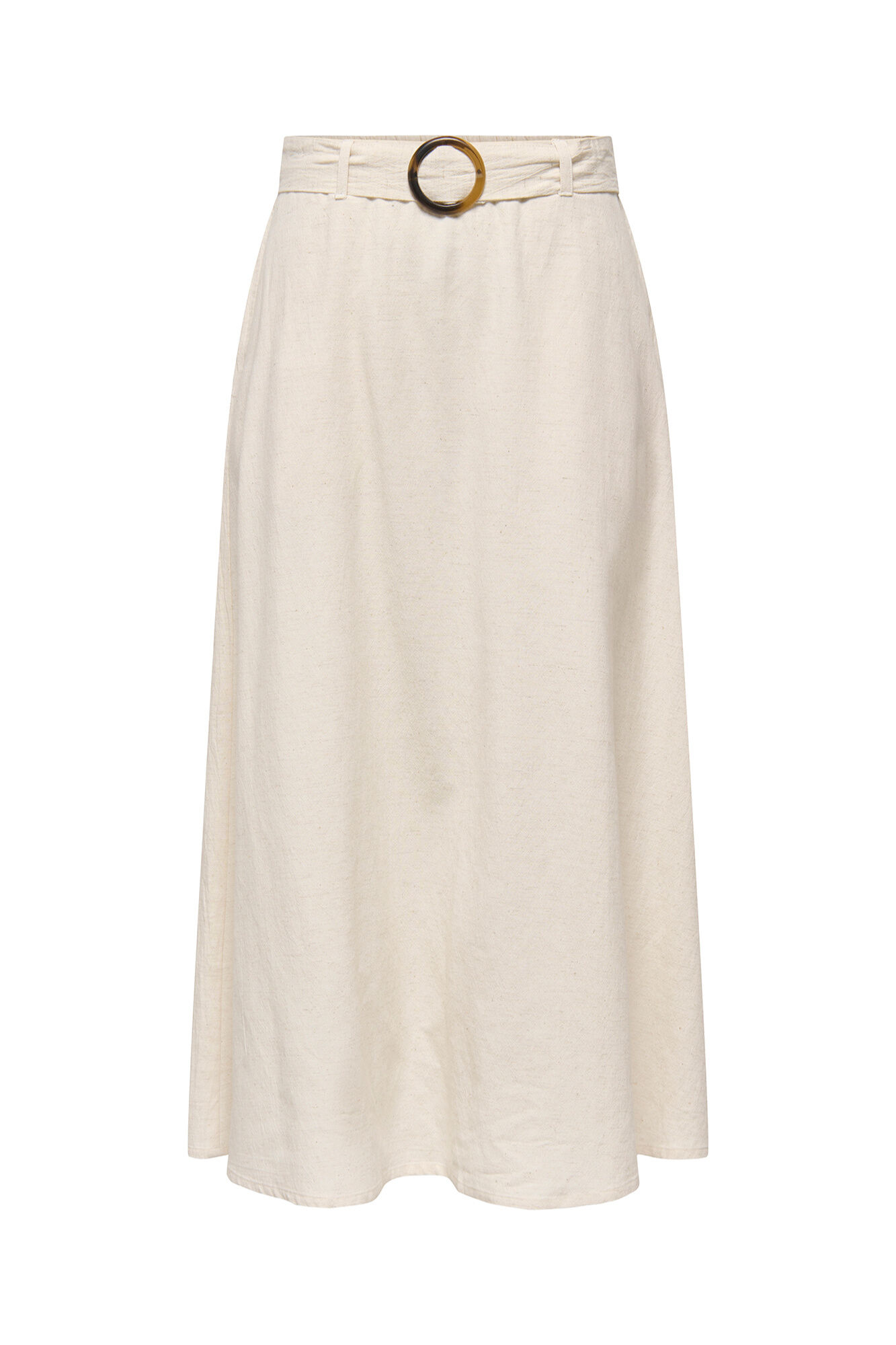JDY Falda midi lino