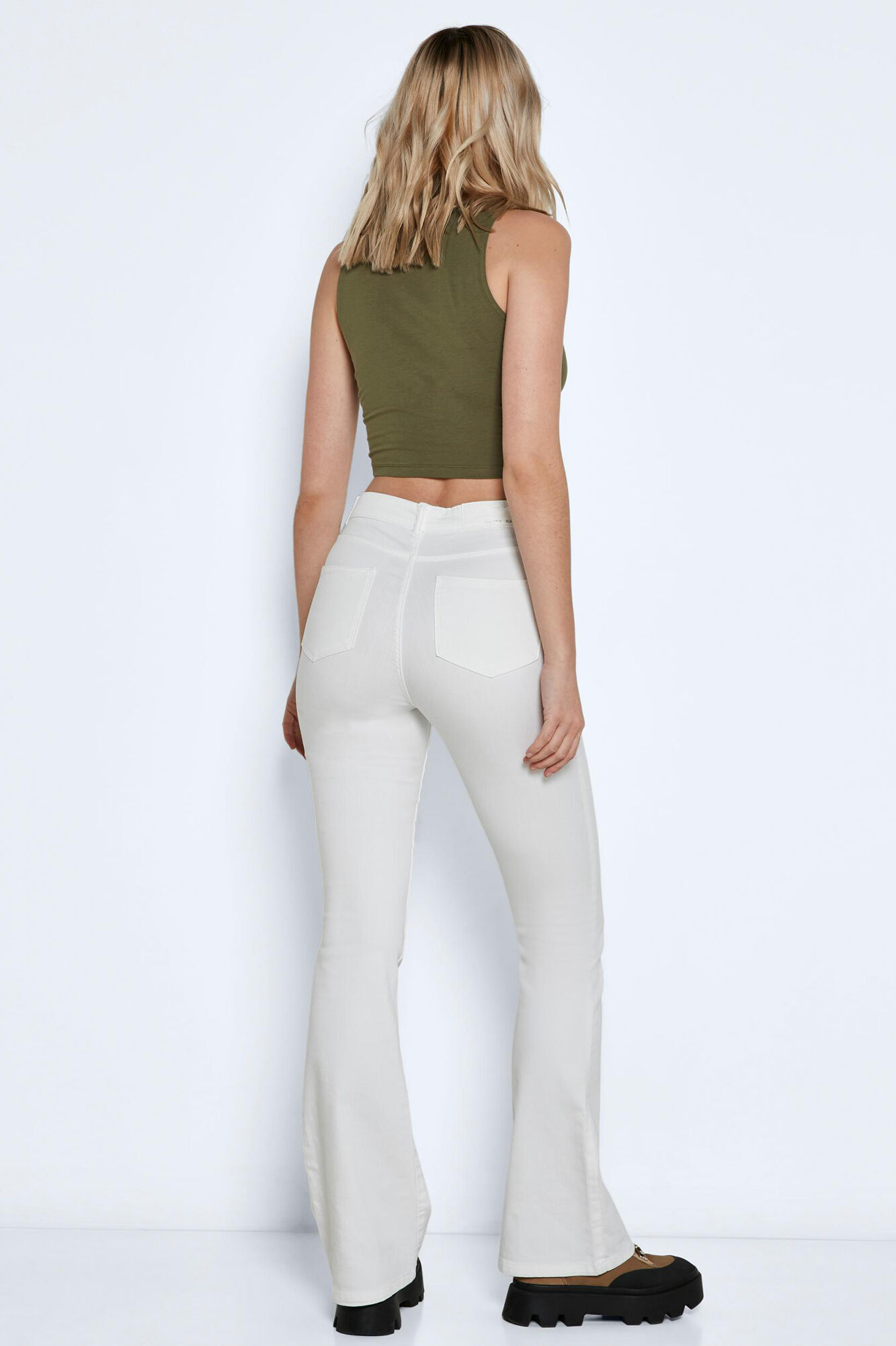VSSSJ Women's Fashion Long Pants Slim Fit Solid Color High Waist Hip  Lifting Full Length Pants Comfortable Stretchy Tight Trousers Light Blue S  - Walmart.com