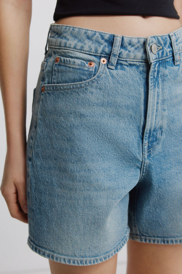 Springfield Bermudas denim azul