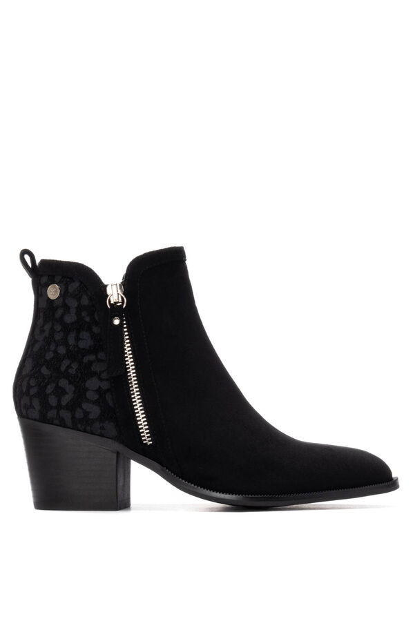 XTI High Heel Boot Crna