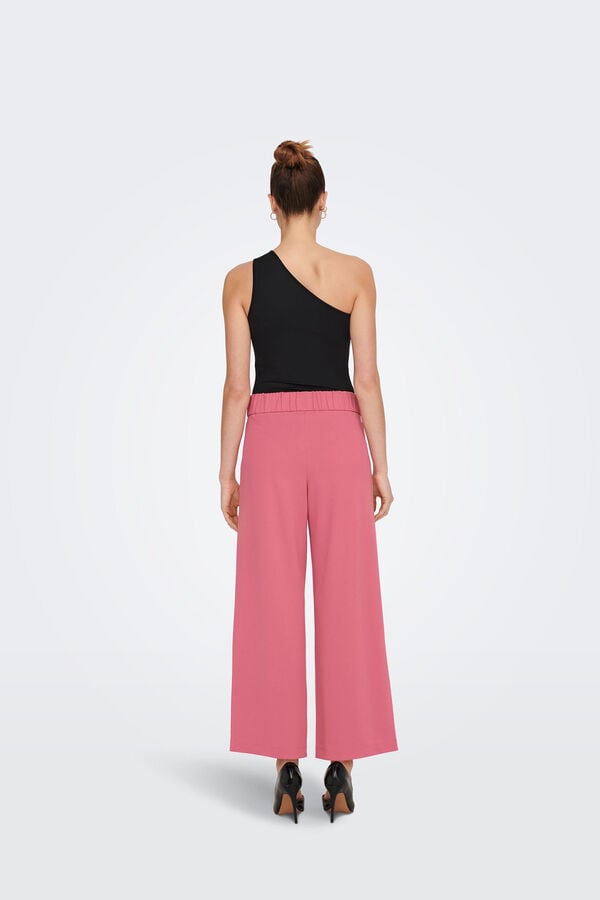 Springfield Wide leg trousers pink