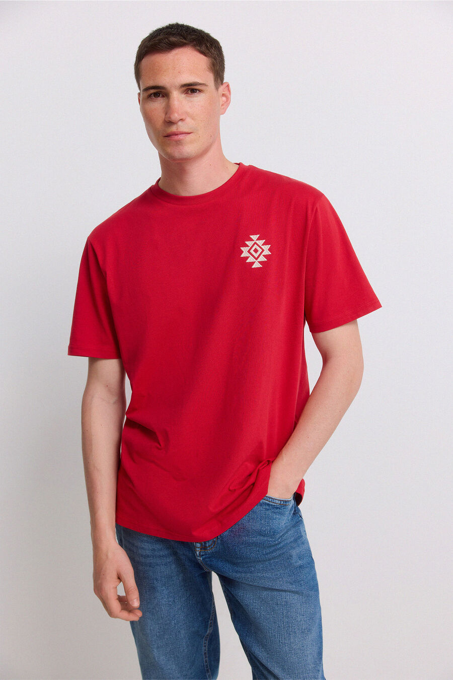 Camiseta ethnic red