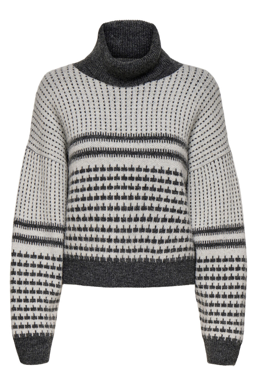 Jersey de punto cuello alto