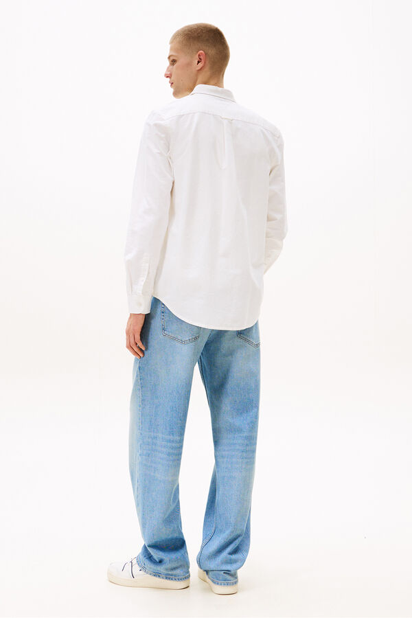 Tommy Jeans Camisa de hombre Tommy Jeans blanco