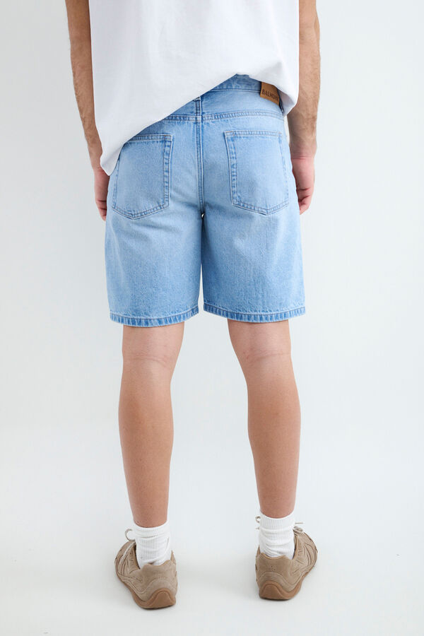 Balmohk Denim regular fit Bermuda shorts blue