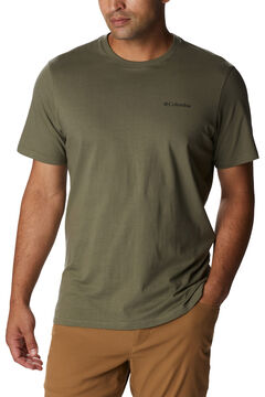 Springfield T-shirt de manga curta com estampado nas costas Columbia Rockaway River™ para homem cinza