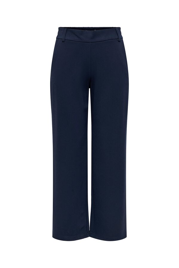 Only Wide Leg tailored trousers blue