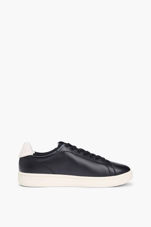 Tommy Jeans T&ecirc;nis Tommy Jeans com bandeira lateral preto