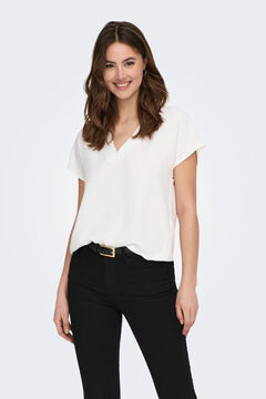 Camisetas blancas de manga corta lisas para mujer - Colección 2024