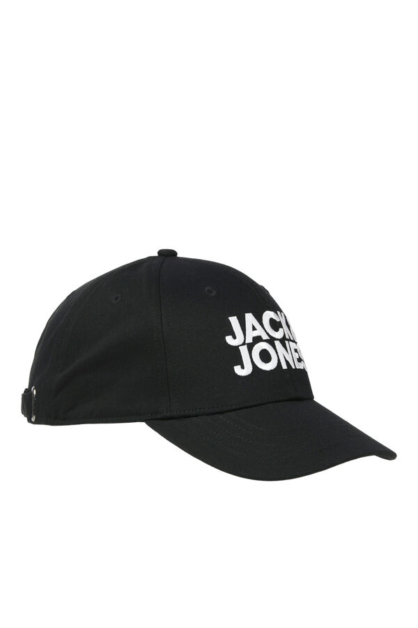 Jack & Jones Bon&eacute; com logo XL preto