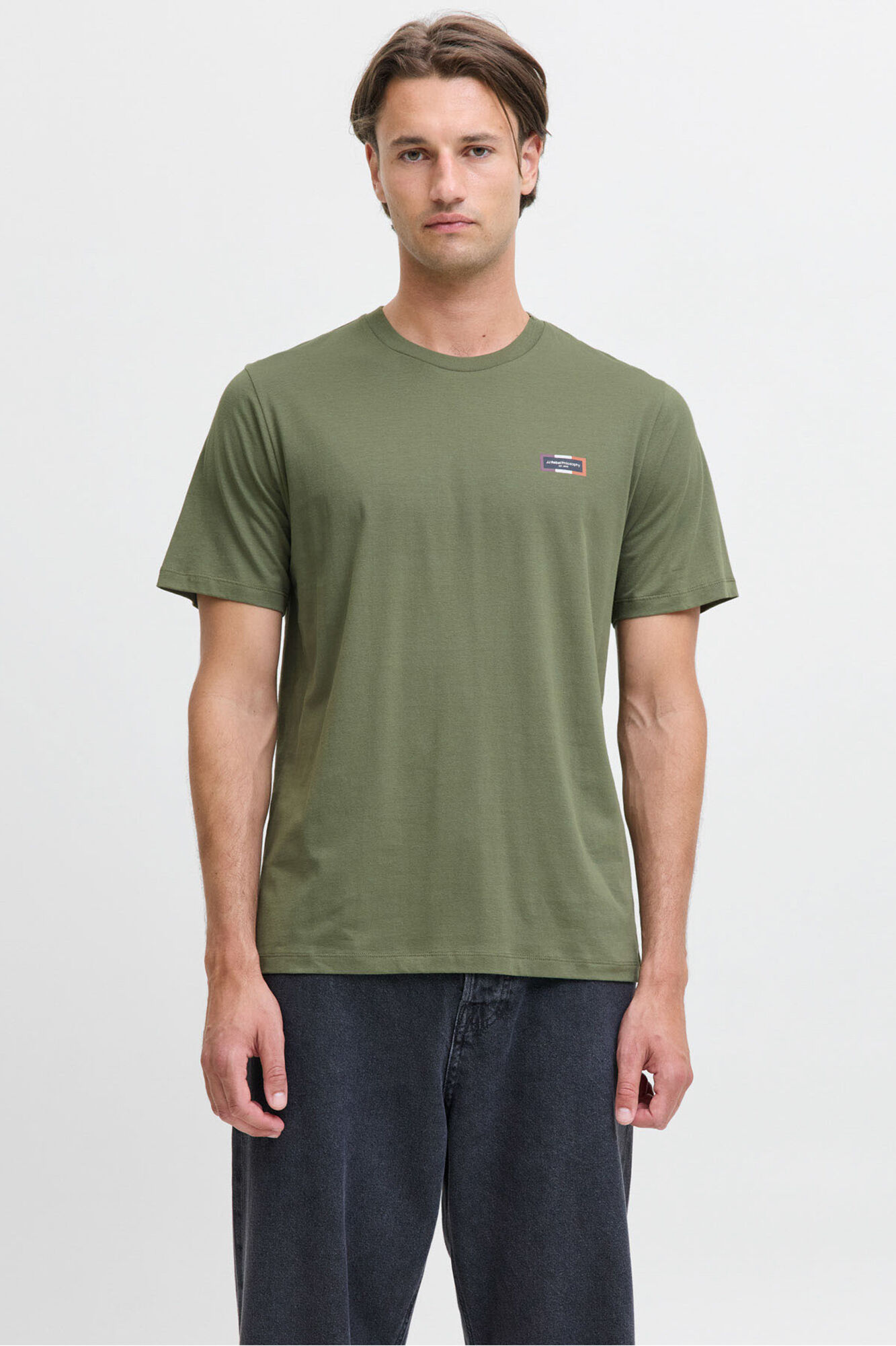 JJ REBEL Camiseta b&aacute;sica logo