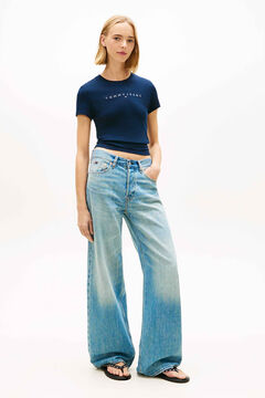 Tommy Jeans Camiseta slim manga corta