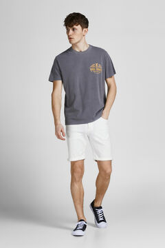 Springfield Cotton five-pocket shorts white