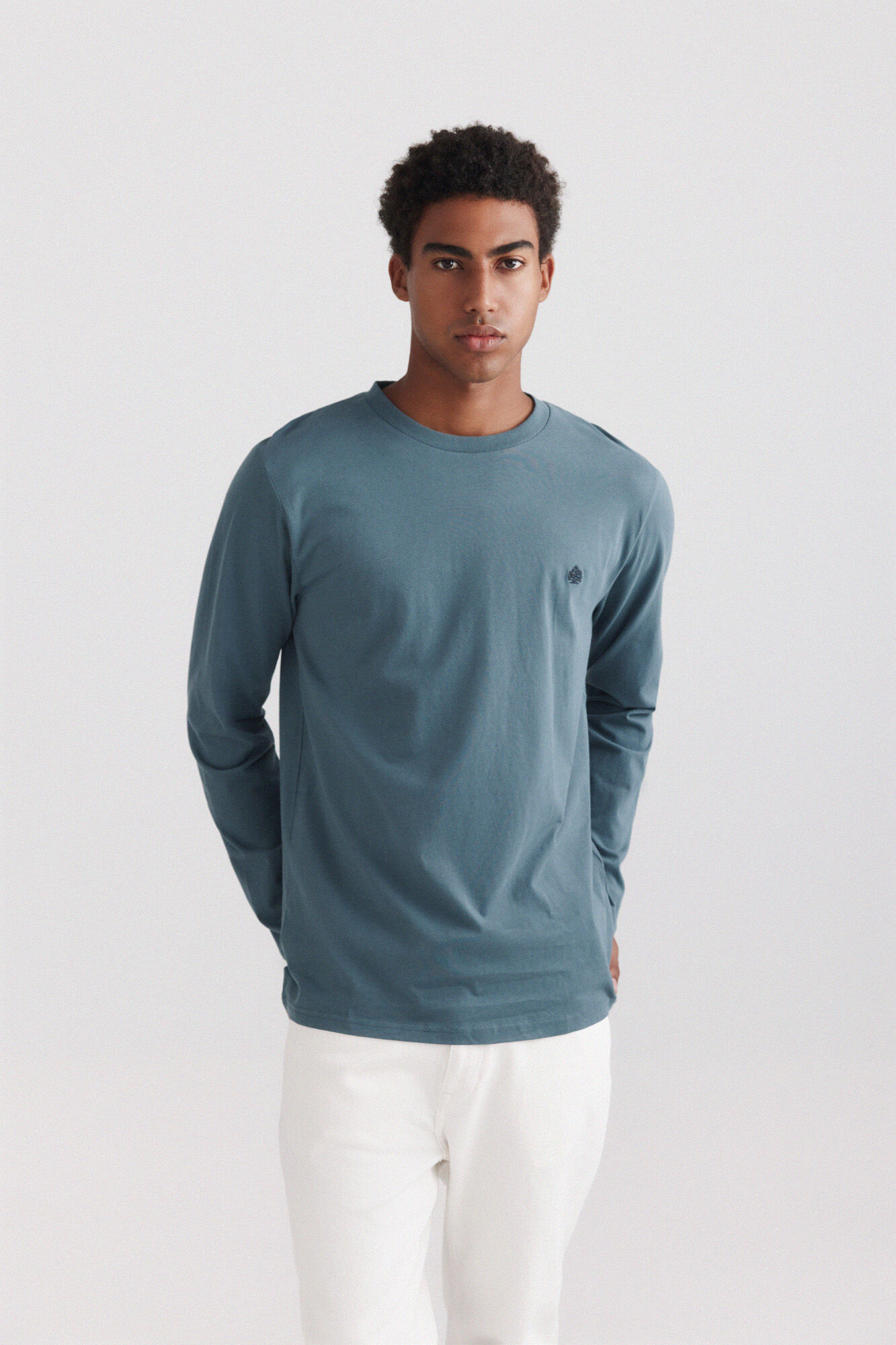 Springfield Soft long sleeve basic shirt