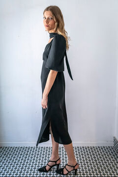 Cul Sac Kleid mit V-Ausschnitt, spitz zulaufend Ausschnitt