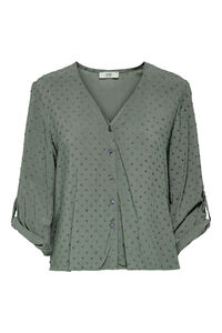 JDY Blusa de manga comprida plumeti