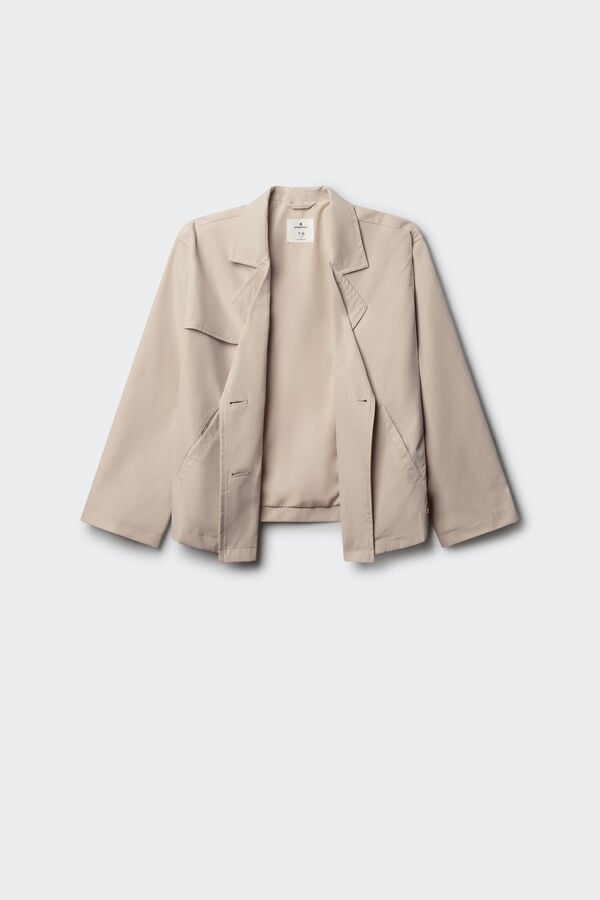 Springfield Kids Trench curto para menina castanho