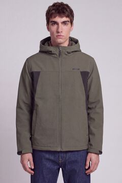 JJ REBEL Softshell-Jacke mit Kapuze