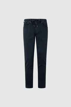 Springfield Regular fit Stanley jogger trousers navy