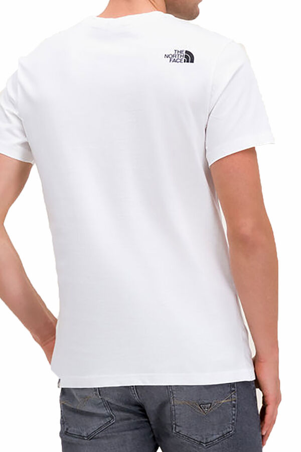 Springfield Camiseta de manga corta para hombre blanco
