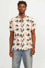 Springfield Relaxed fit Hawaiian shirt natural