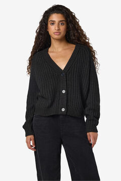 Noisy May Cardigan robusto com bot&otilde;es