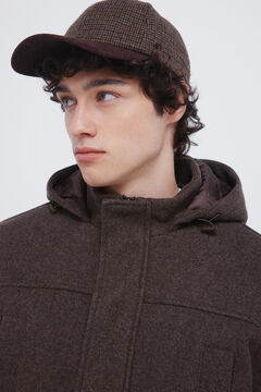 Springfield Parka larga efecto lana