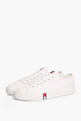 Tommy Jeans Zapatillas con bandera blanco