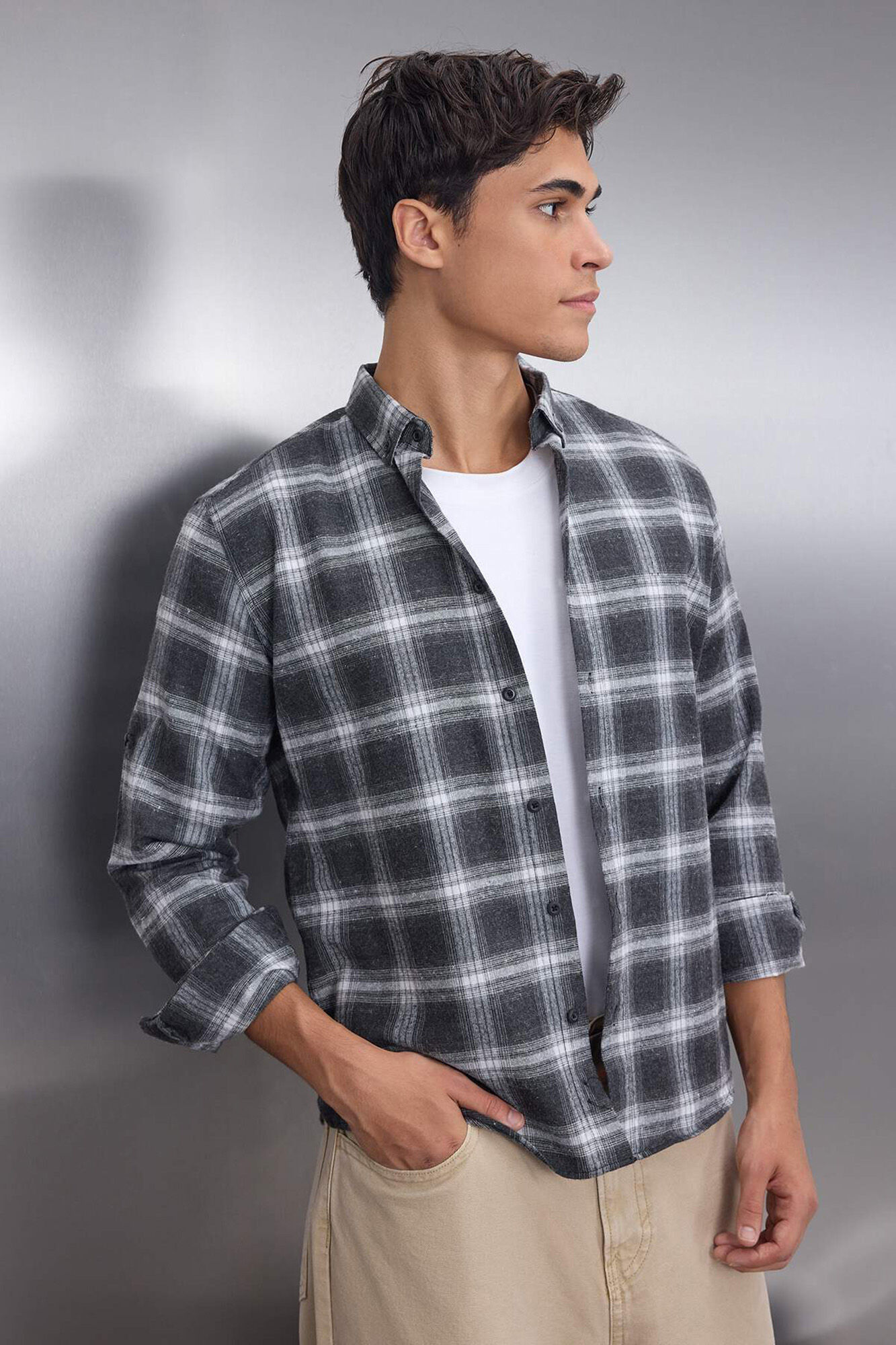 Trendyol Camisa de lenhador