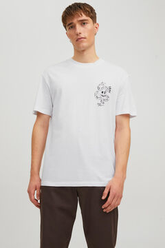 Springfield Kurzarm-Shirt  blanco