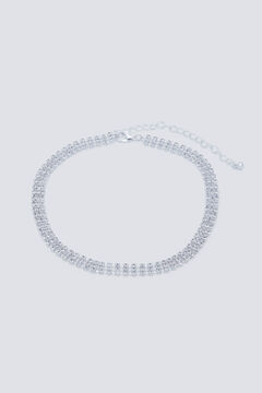 Springfield Čoker ogrlica sa sjajnim kamenčićima