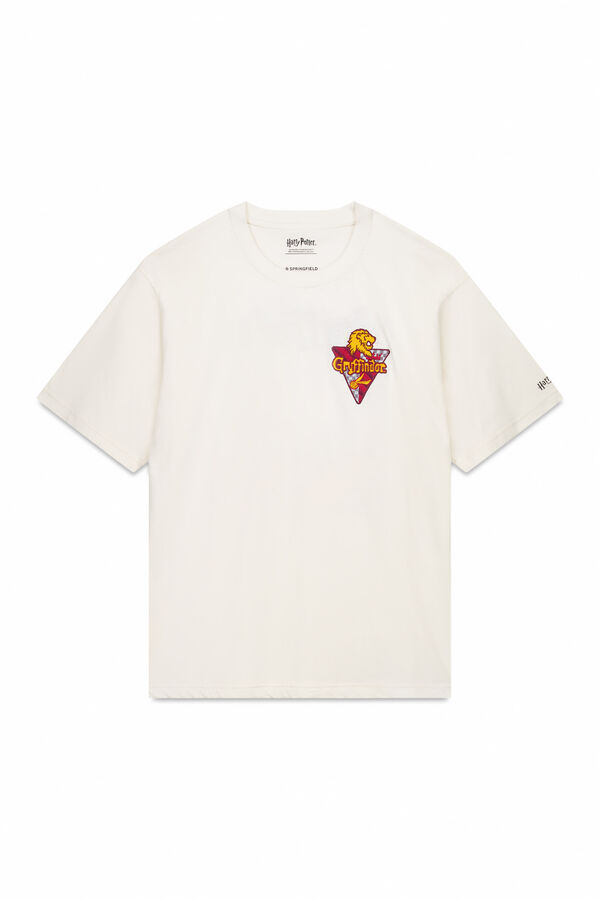 Springfield T-shirt Gryffondor blanc