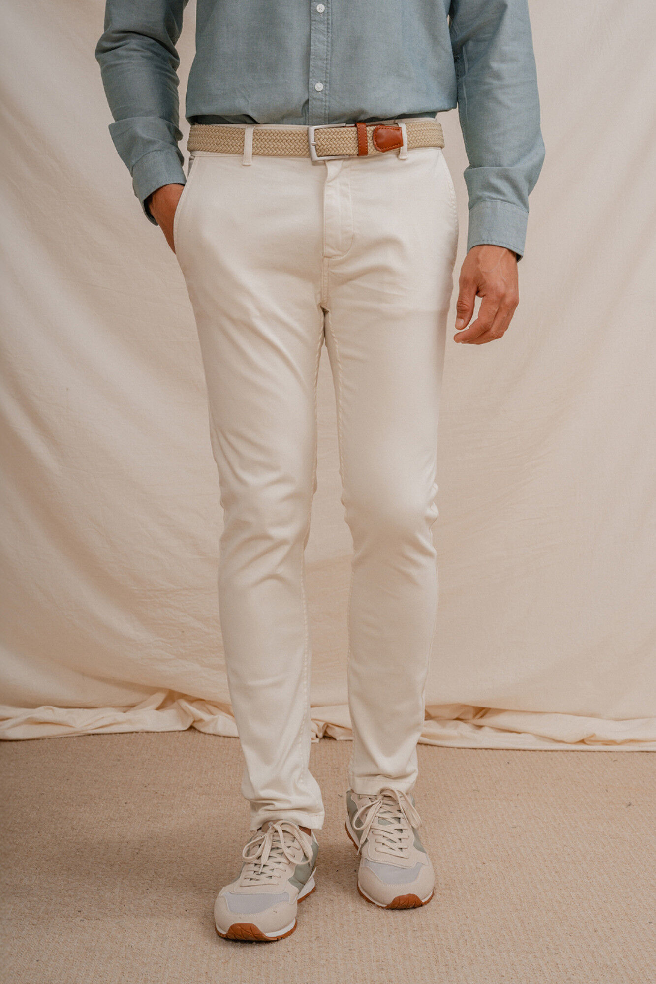 Celopman Pantal&oacute;n chino slim fit