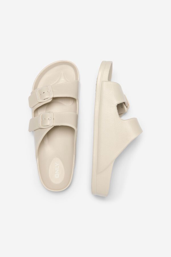 Only Flat sandal brown
