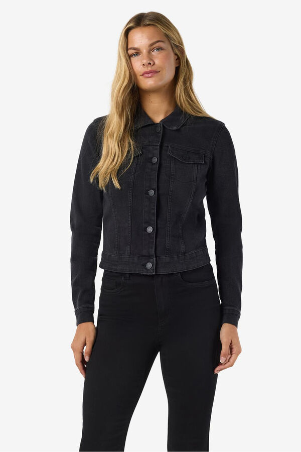 Noisy May Denimjacke Schwarz
