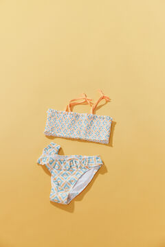 Springfield Kids Bikini flores nido de abeja ni&ntilde;a