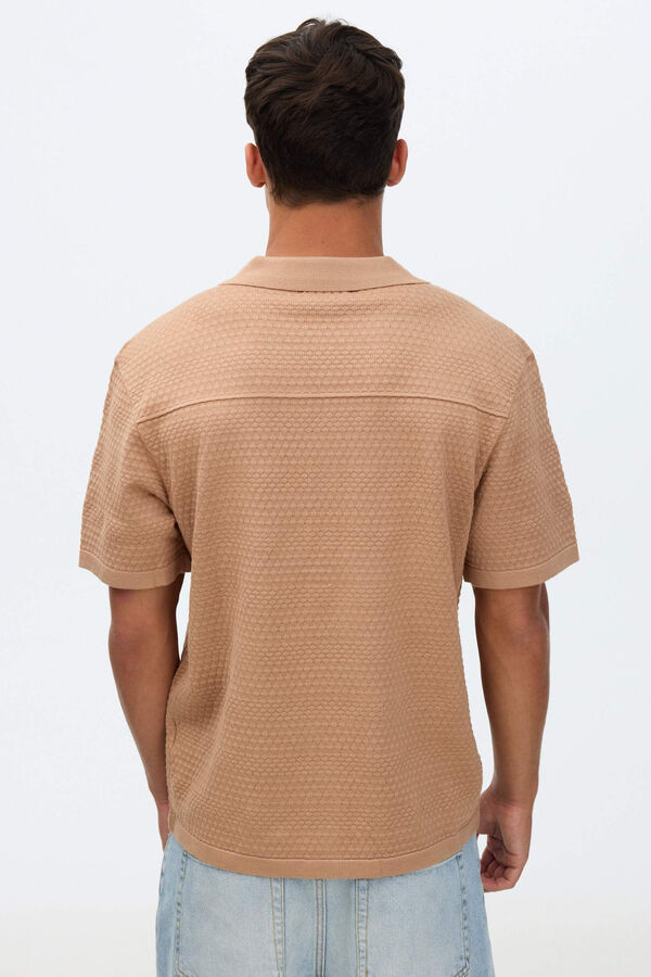 Inside Short sleeve shirt brown