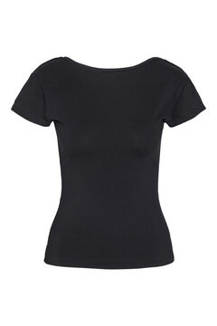 Noisy May Camiseta ajustada de escote amplio