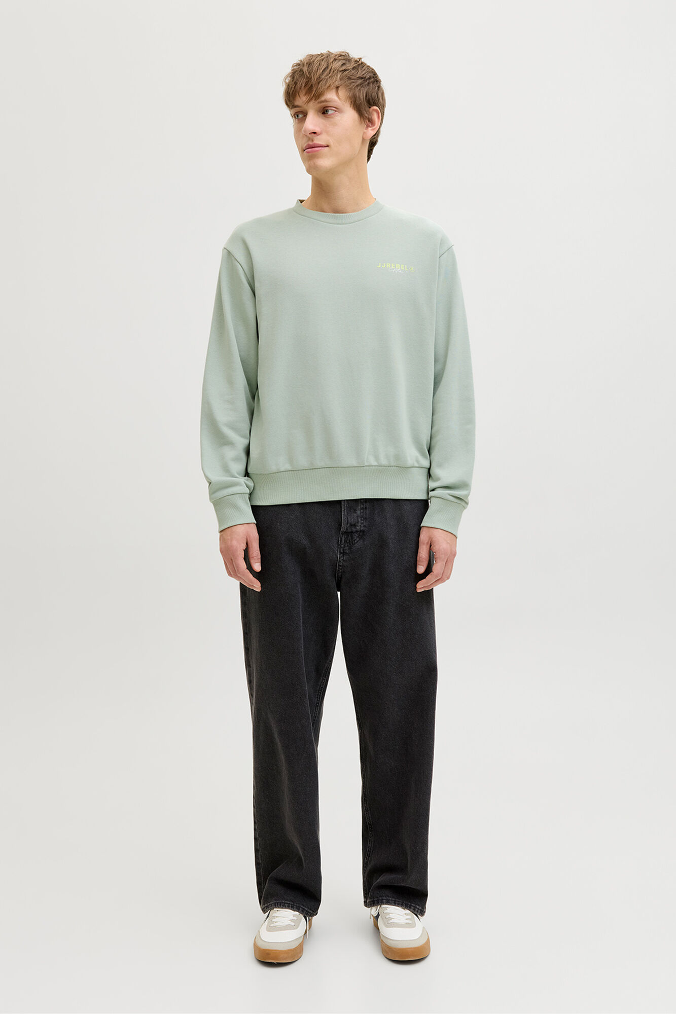 JJ REBEL Sudadera holgada backprint