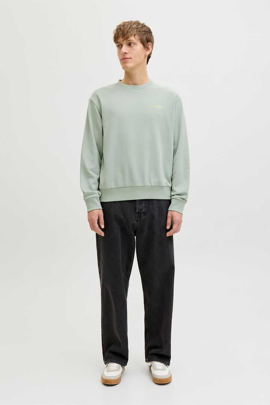 Sudadera holgada backprint