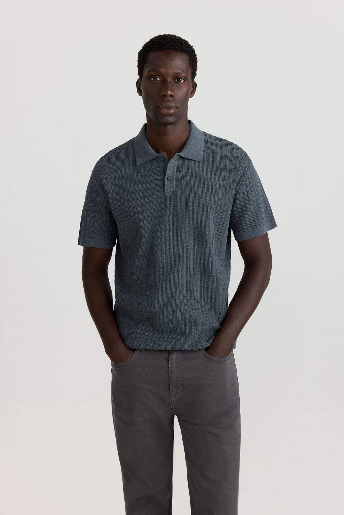 Springfield Vertical structure polo shirt