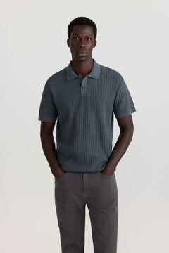 Springfield Vertical structure polo shirt