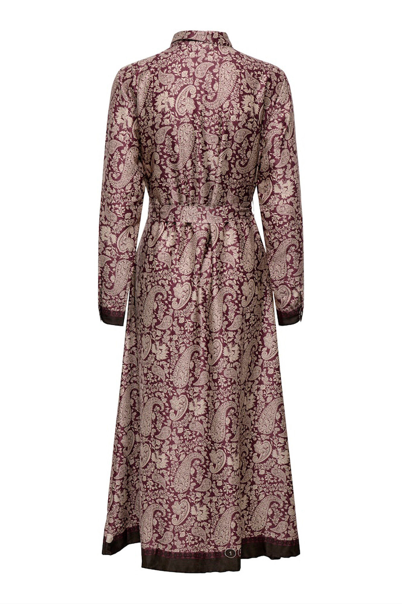 Only Vestido longo de cetim