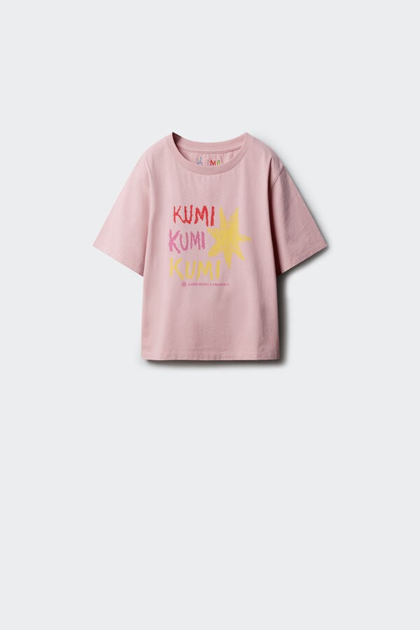 Springfield Camiseta KUMI Estrella marfil