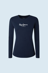 Springfield Women's long-sleeved T-shirt navy