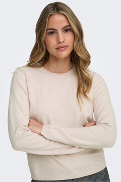 Only Jersey de cuello redondo